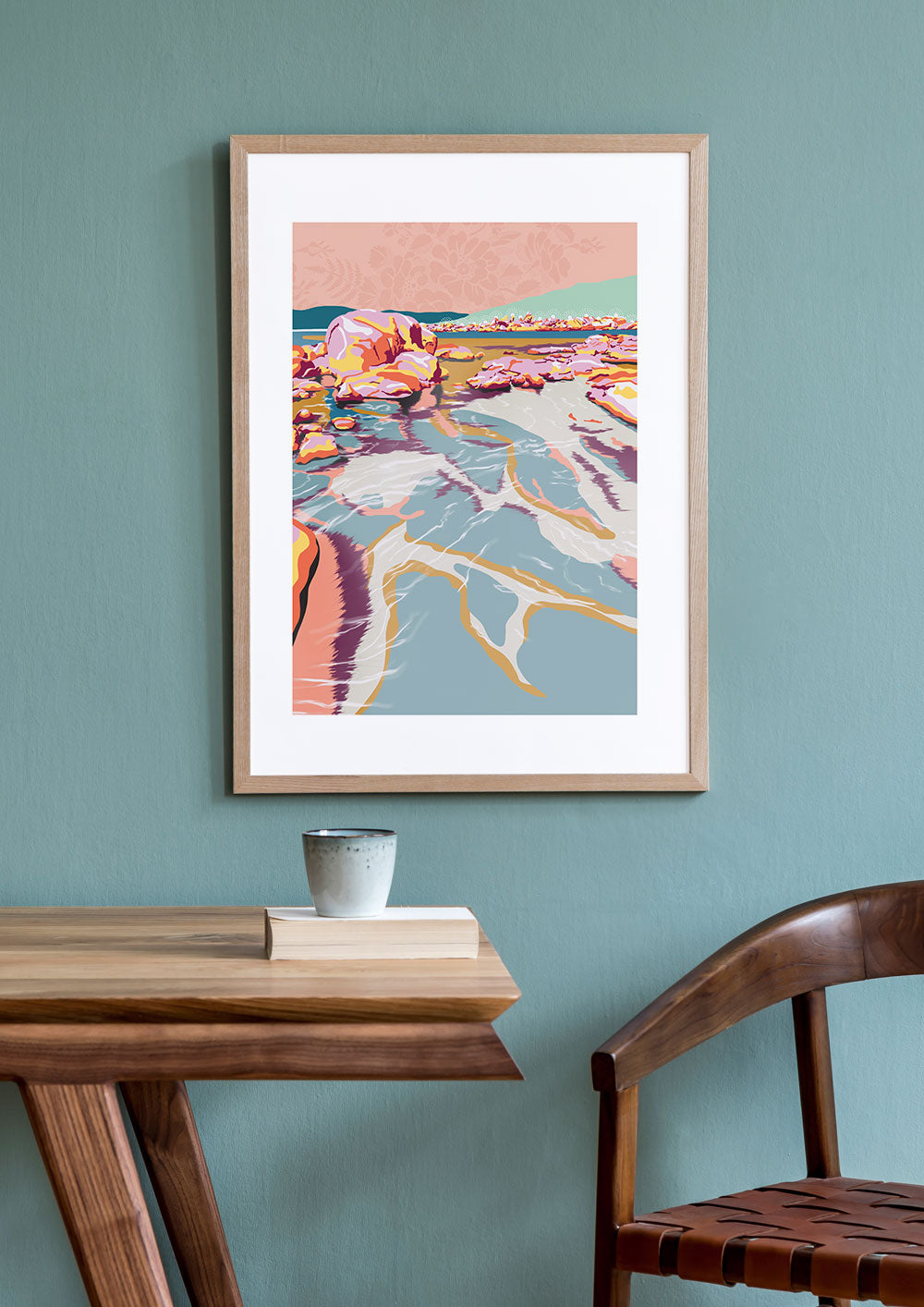 Eternal Beach Print by Unratio