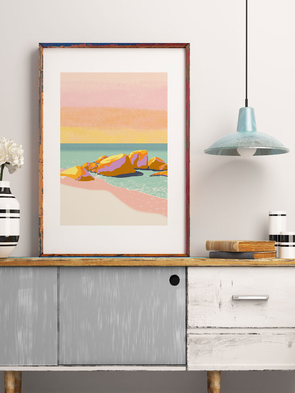 Future Is Bright Print by Unratio