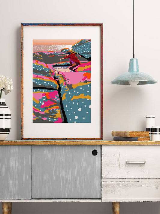 Rockpool Magic Print by Unratio