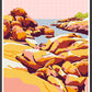 Sunny Bay Print by Unratio