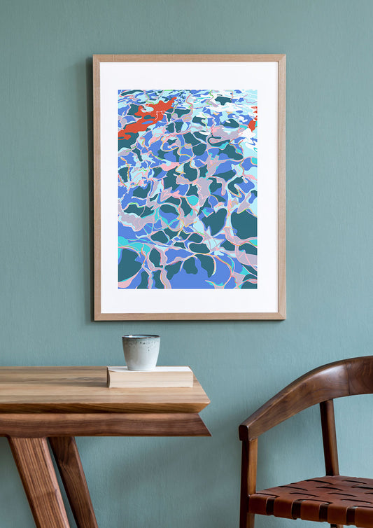 Swimming Pool Print by Unratio