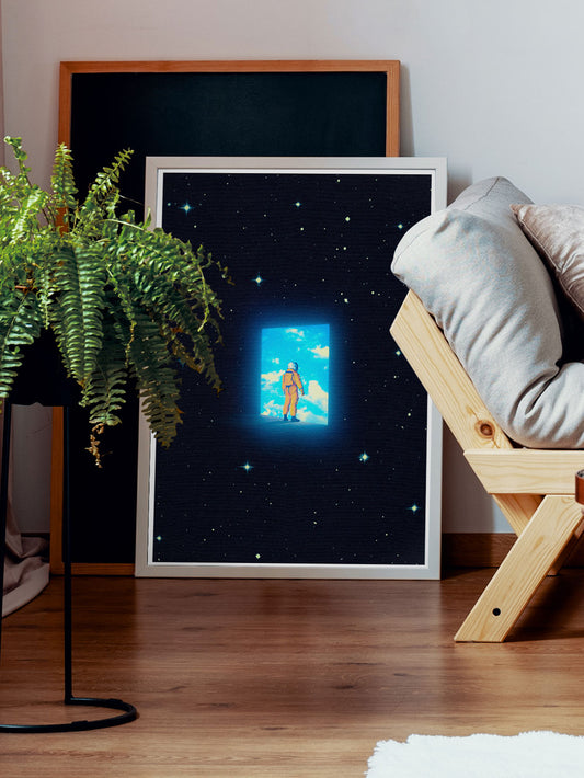 Coming Home Collage Print