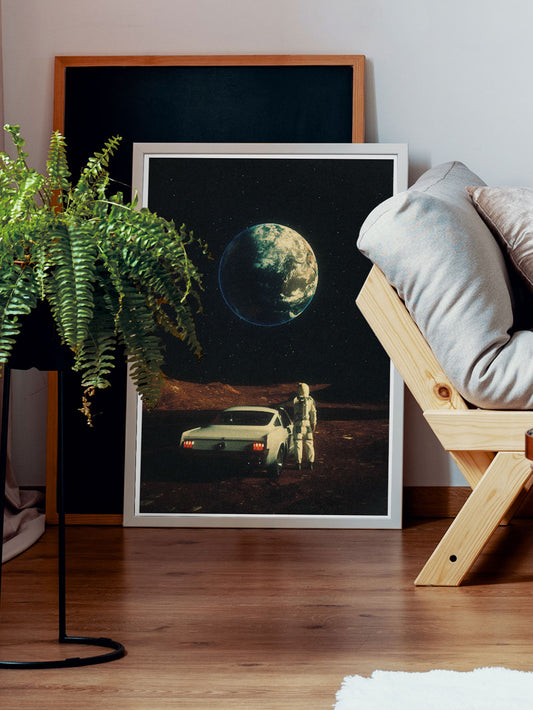 Far From Home Collage Print