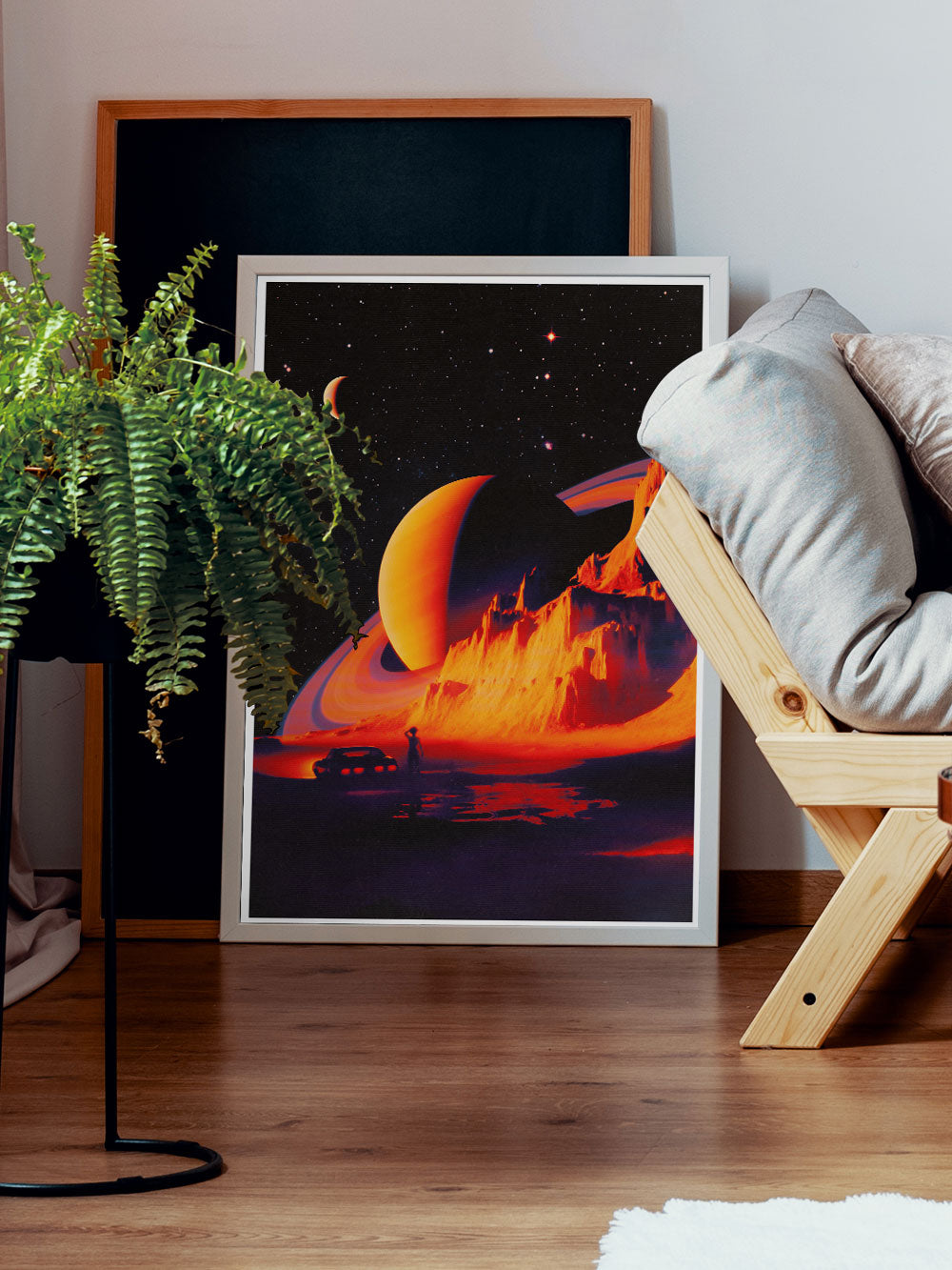 How Did I End Up Here? Collage Print