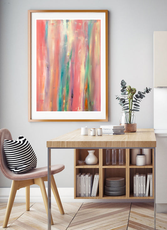 Rainbow Amalgamation Dining Room Print