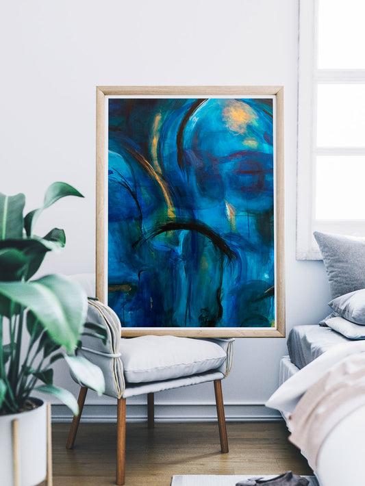 Sea of Melancholy II Art print