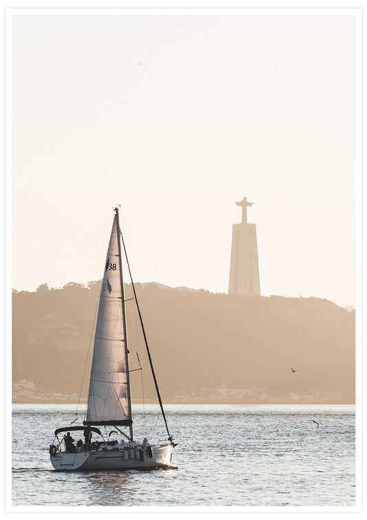 Tejo River Stunning Art Print