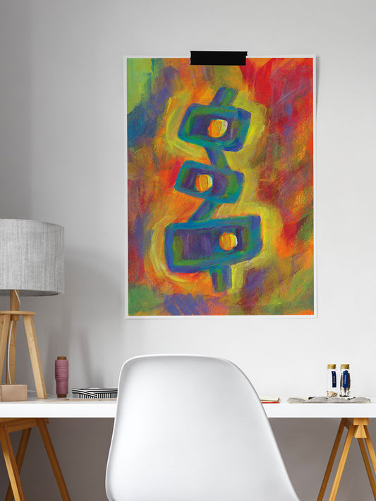 Tricoblu Surreal Fine Art in a lounge