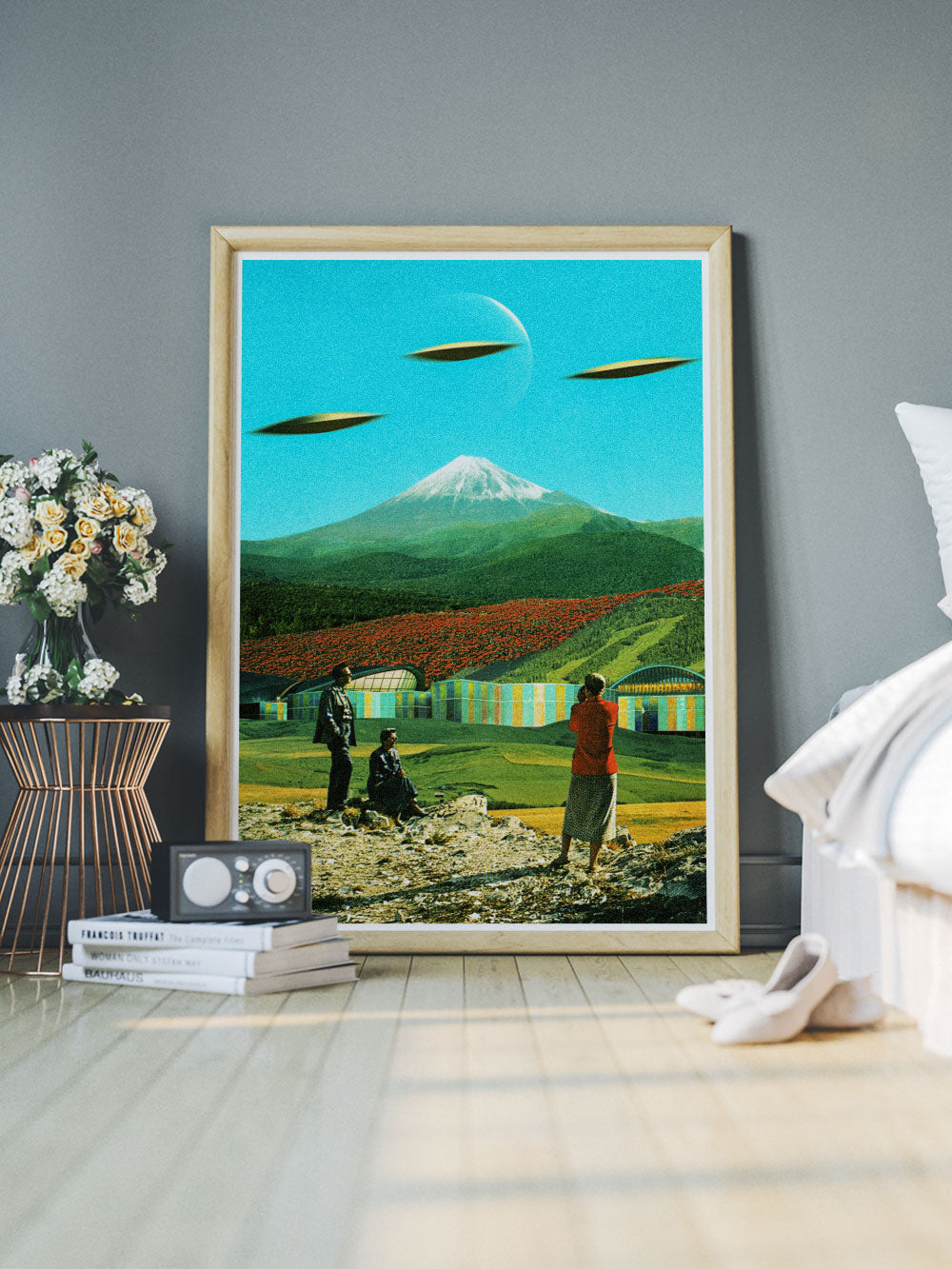 Alien Invasion Collage artwork