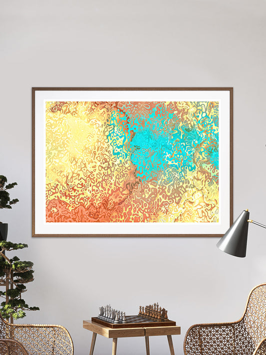 Ancestral Messages Abstract Wall Art