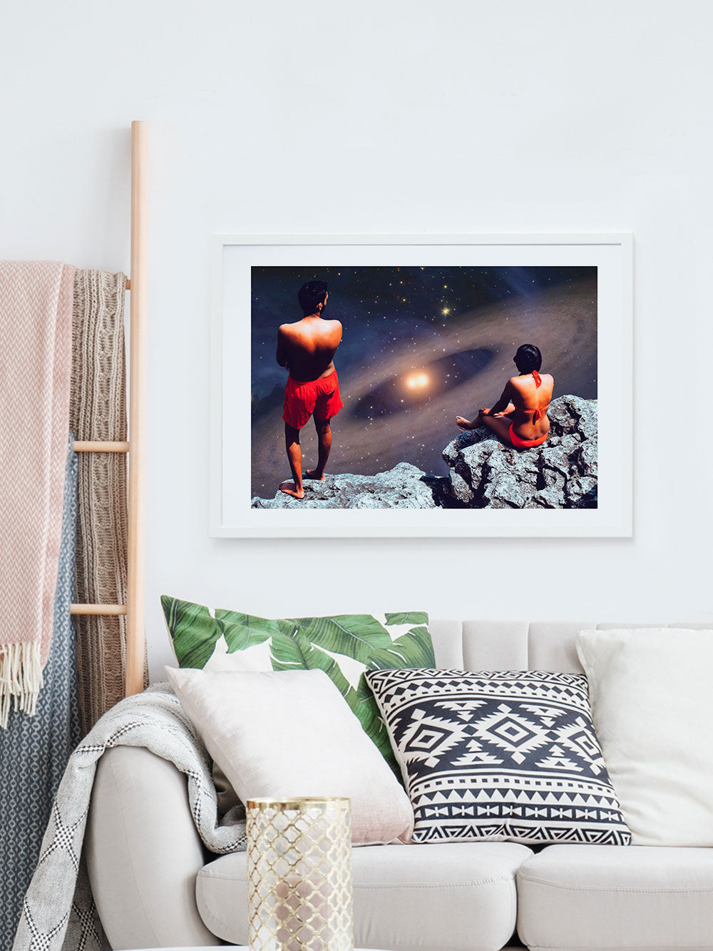 Chilling Up Here Wall Art