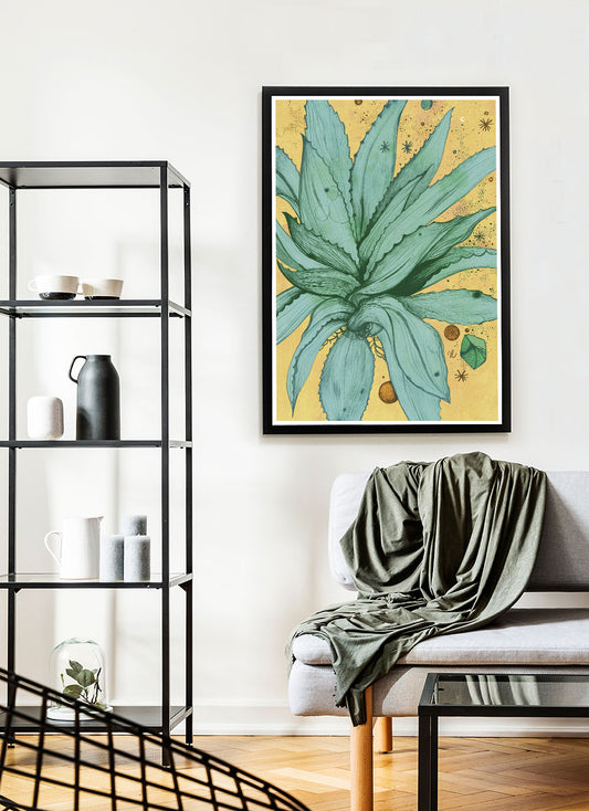 Dancing Aloe Floral Art