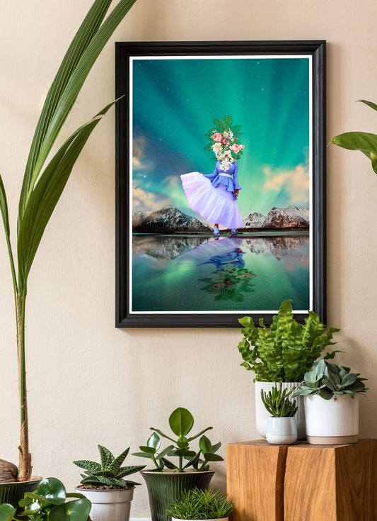 Flower Head Wall Art