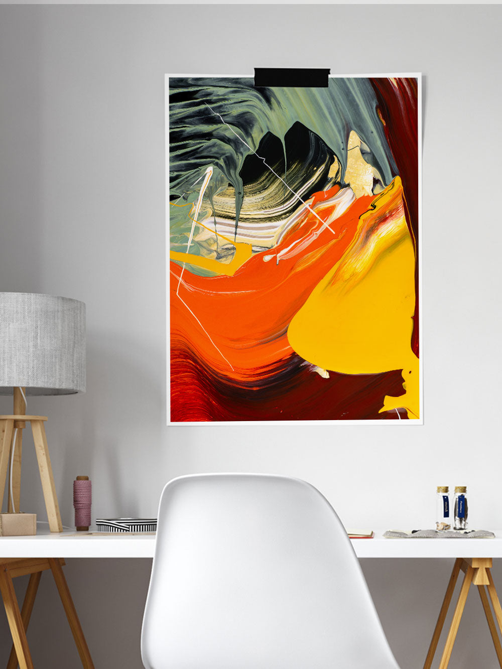 For Them Abstract Print