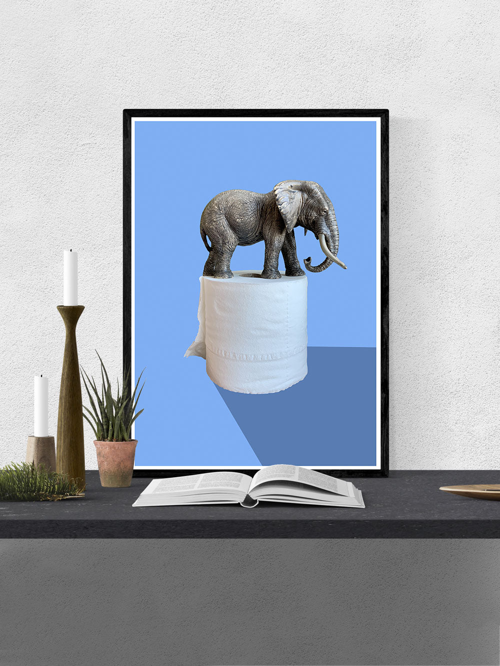 Herd Immunity Quirky Animal Poster