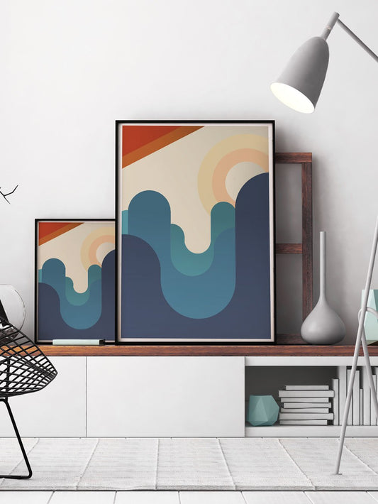 The Hills Are Alive Minimal Art in a modern room