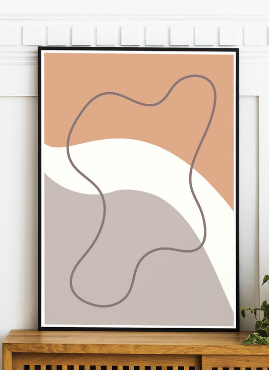 Infinity Path Abstract Wall Art