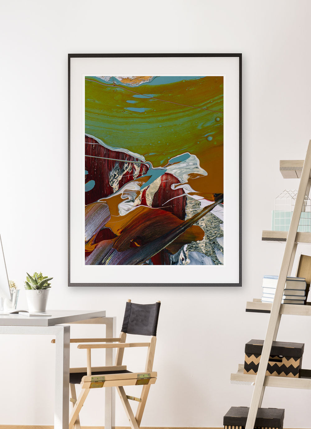 It Was Told Abstract Wall Art