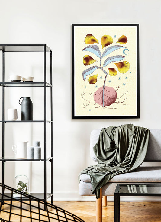 Moonstone Botanic Poster