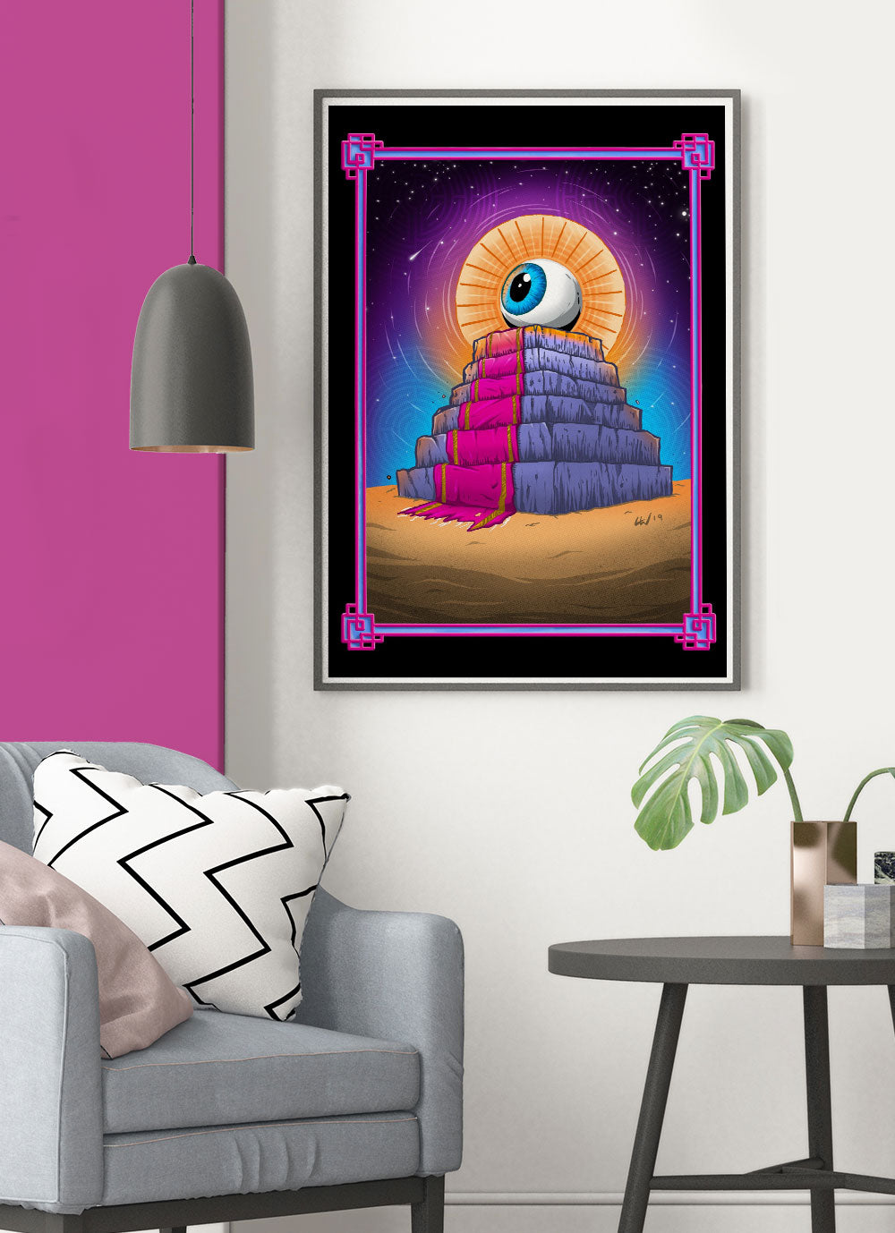 Perception Surreal Poster Print