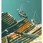 Cais de Gaia Boat Porto Art Print