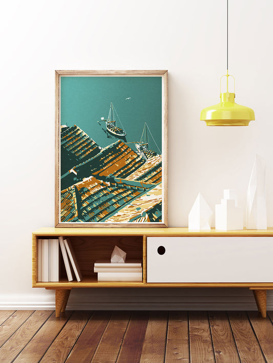 Cais de Gaia Boat Porto Art