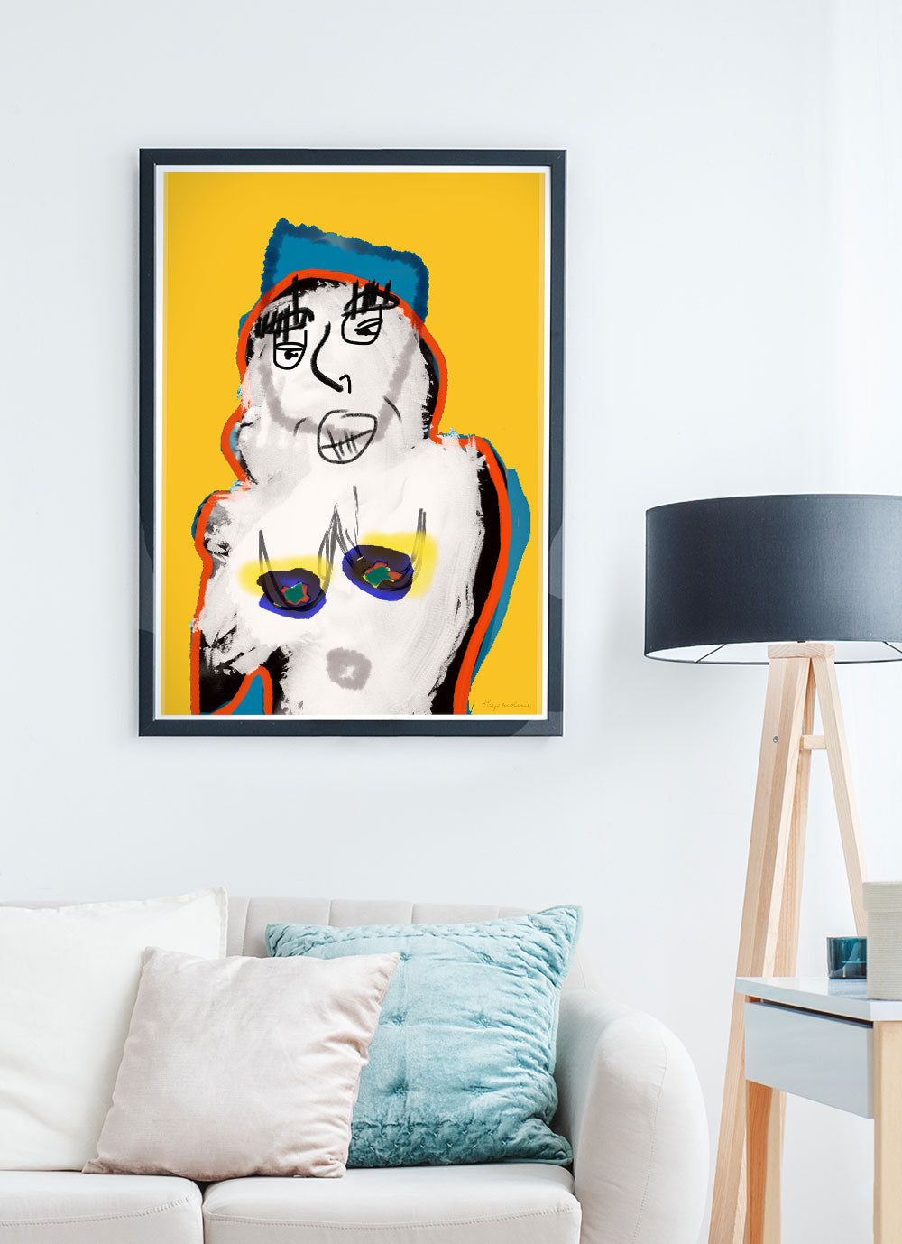 Que Contemporary Art print