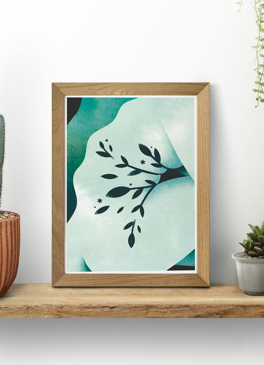 Rolls Natural Form Print