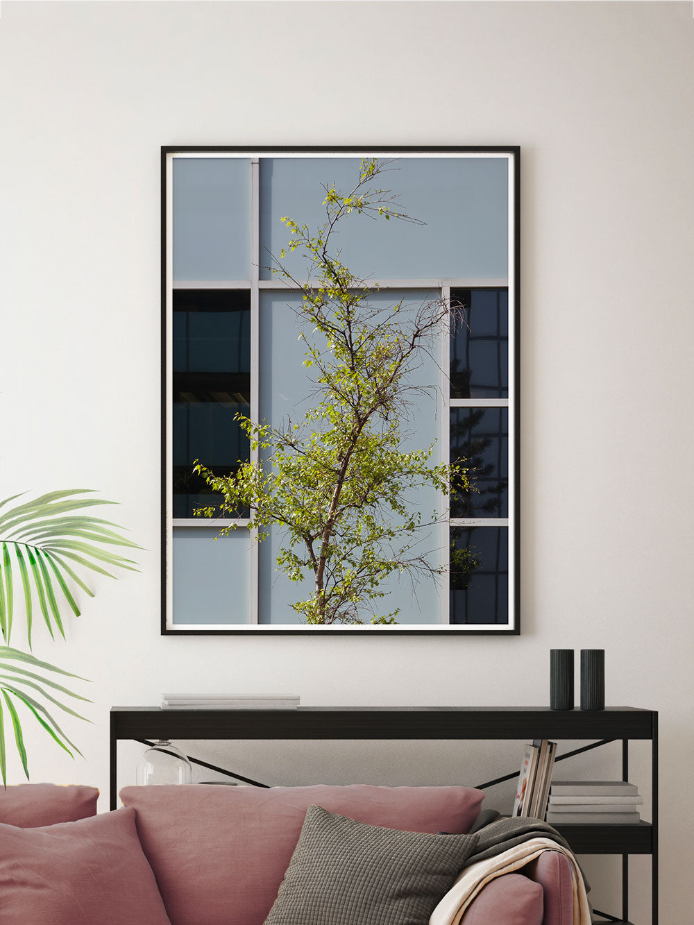 Exchange Quay Photo Print in Modern Interior