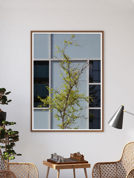 Exchange Quay Photo Print in a quirky room