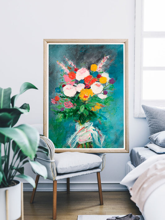 Spring Bouquet Poster Art