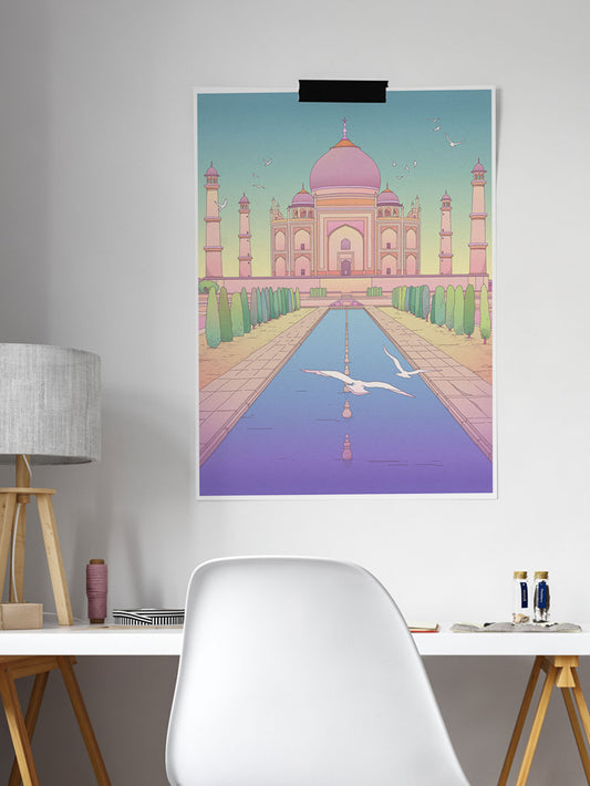Taj Mahal Art Print