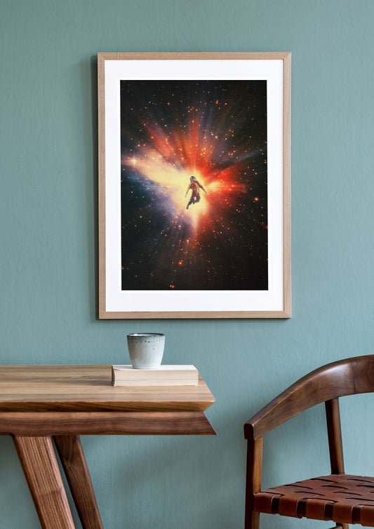 The Creation Collage Print