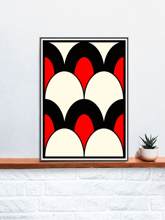 The Fan Arch Pattern on a Shelf