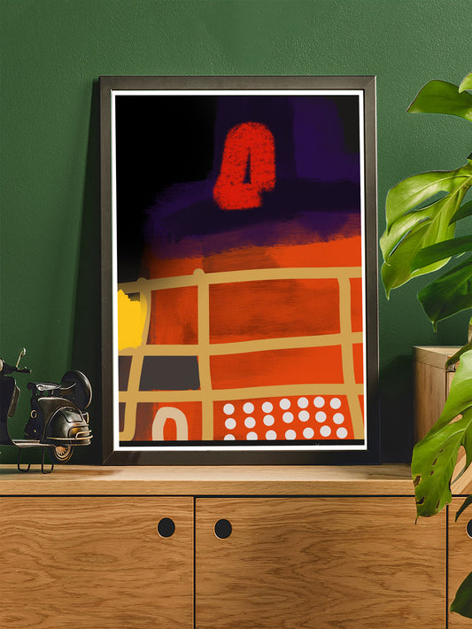 Que Contemporary Wall Art