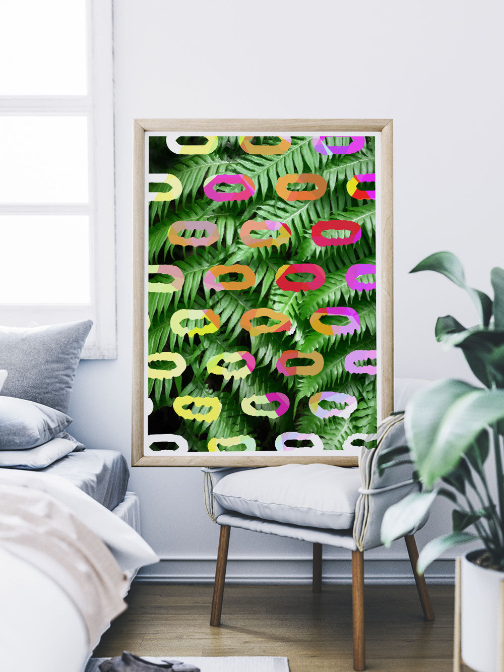 Tropicalia 6 Beautiful Palm Leaf Poster