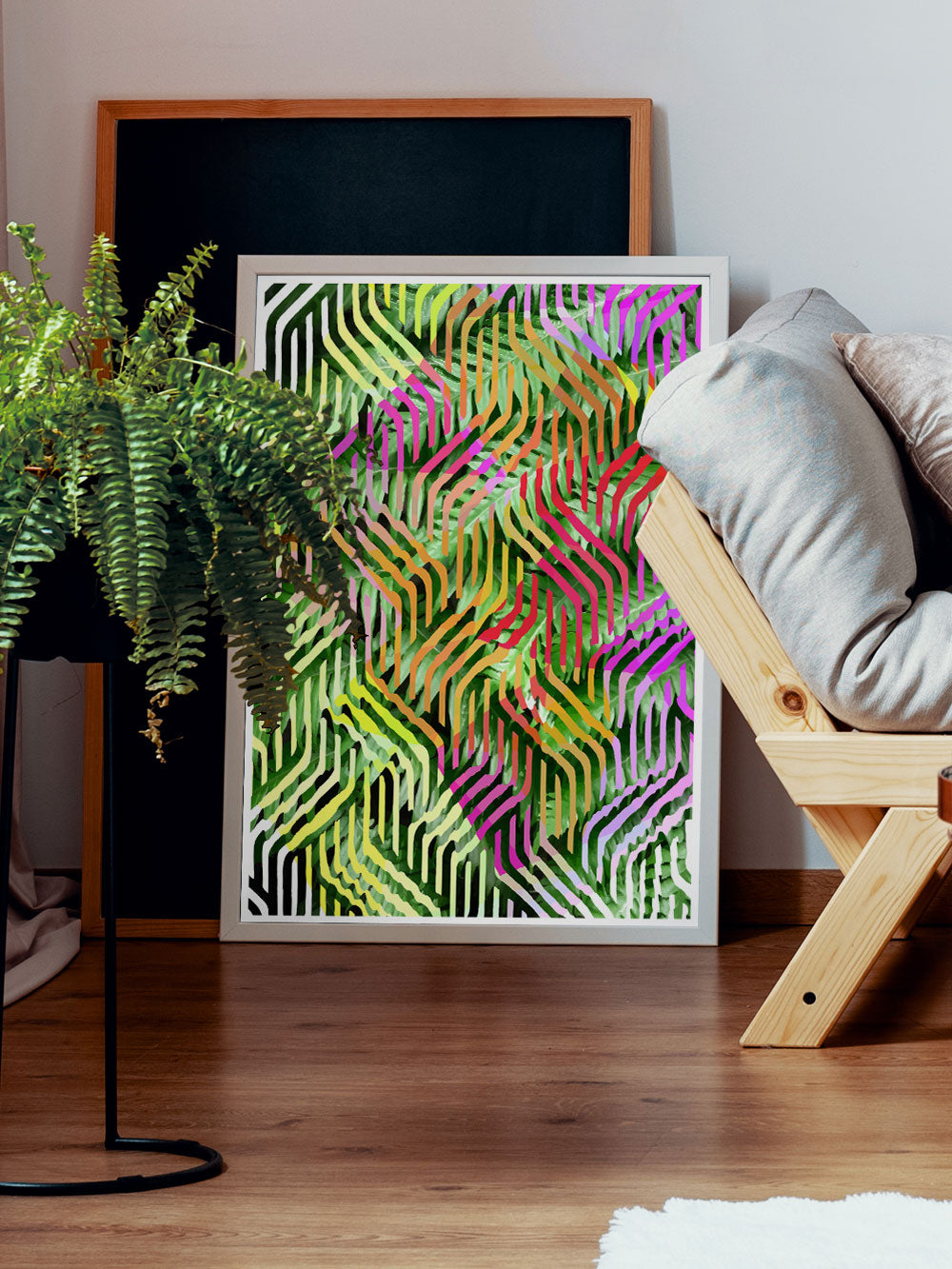 Tropicalia 7 Tropical Leaves Poster Wall Art