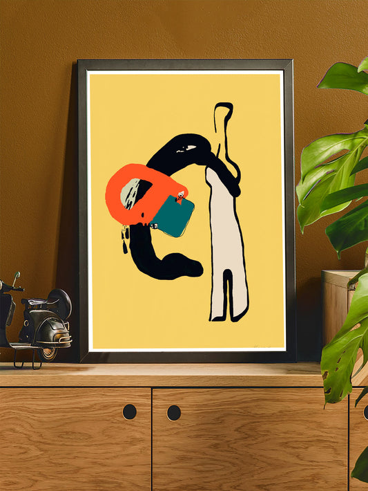 Watch My Bag Wall Poster Print