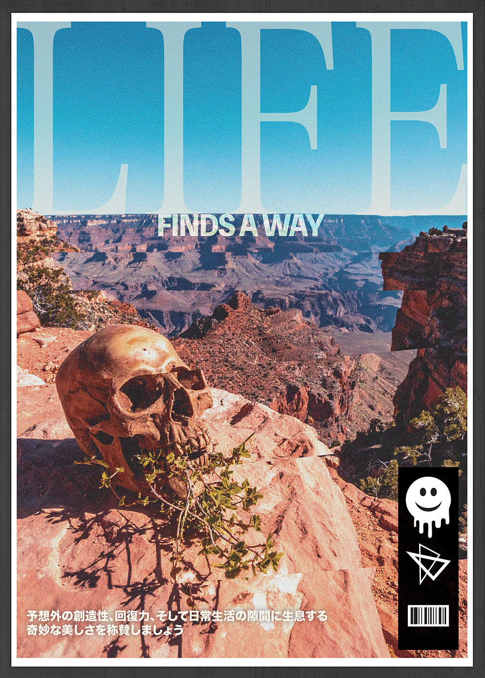 A Testament to Resilience: "Life" Art Print