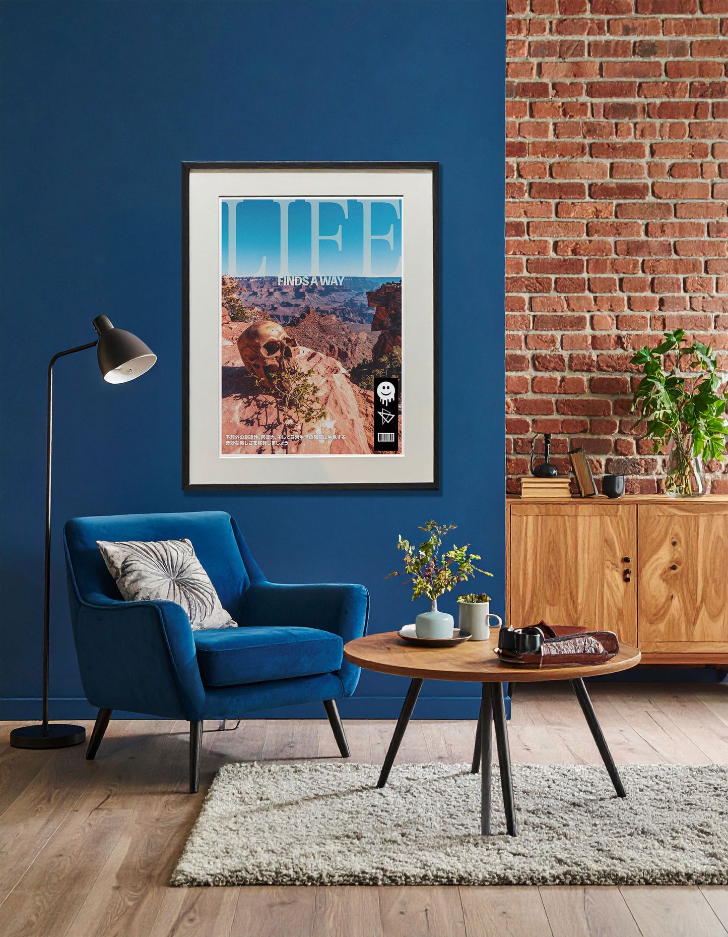 A Testament to Resilience: "Life" Art Print