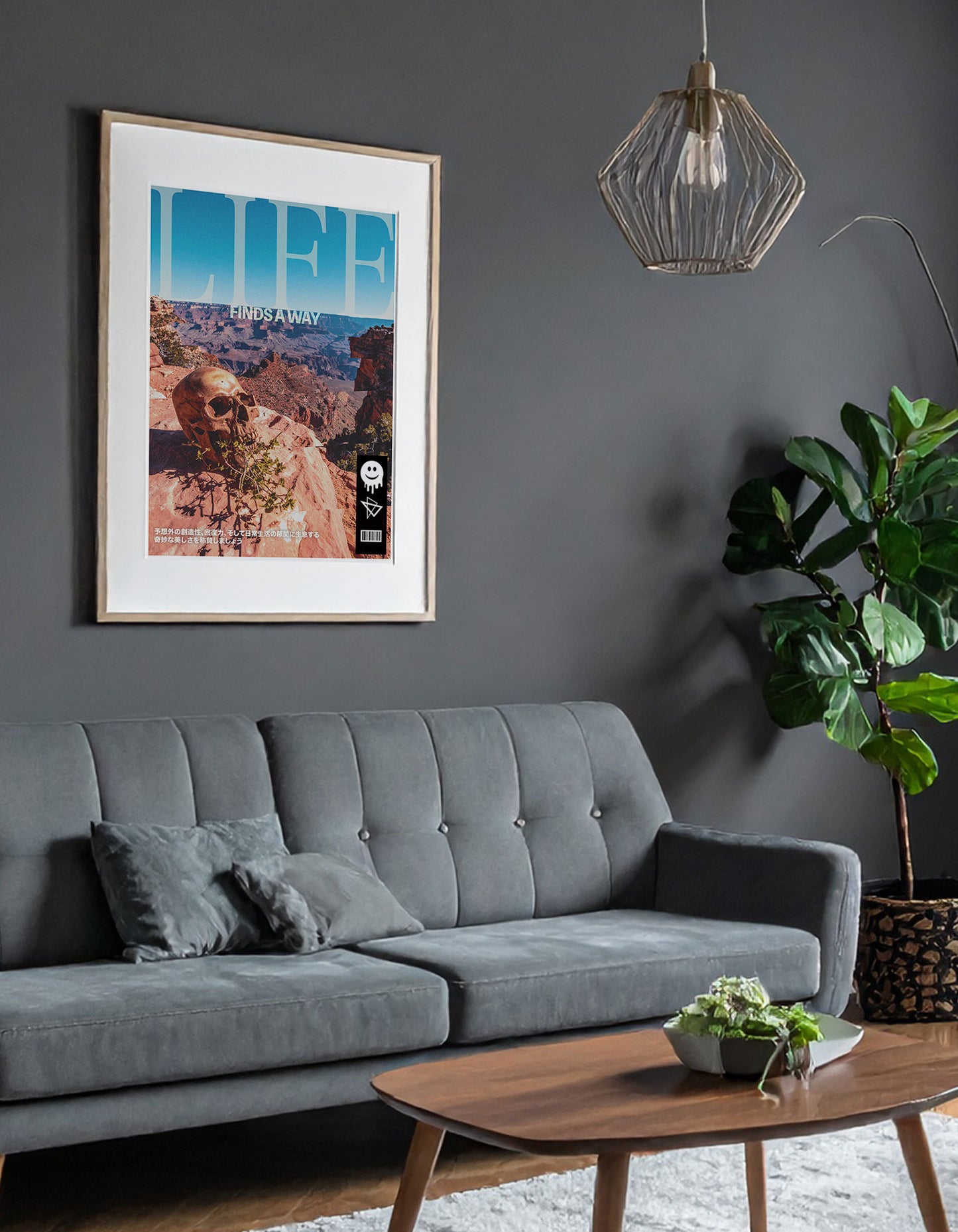 A Testament to Resilience: "Life" Art Print