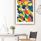 Colourful Fit Abstract Art in a nice room