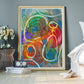 Liceto Abstract Painting in a gorgeous bedroom