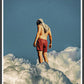 Man the Cloud Surreal Collage Art