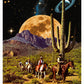 Space Cowboys Collage Print