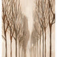 Benhampton Road Woodland Tree Print