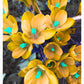 Crocus Yellow Flower Art Print not in a frame