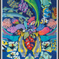 Fishanocci Sea-Life Art Print in frame