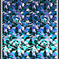 Fractal Overlay Abstract Pattern Print In a frame