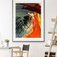Held Grounds Abstract Poster Print